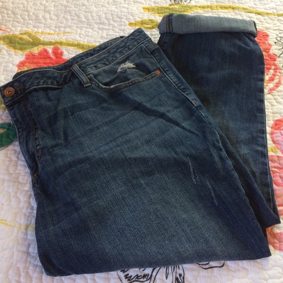 Cropped Boyfriend Jean