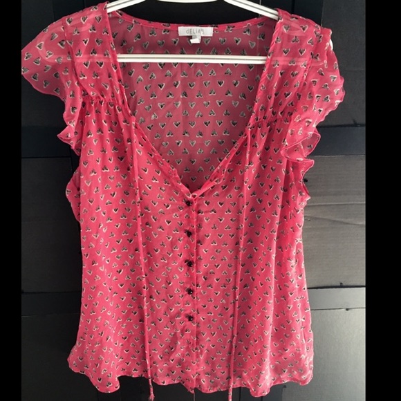 Pink blouse