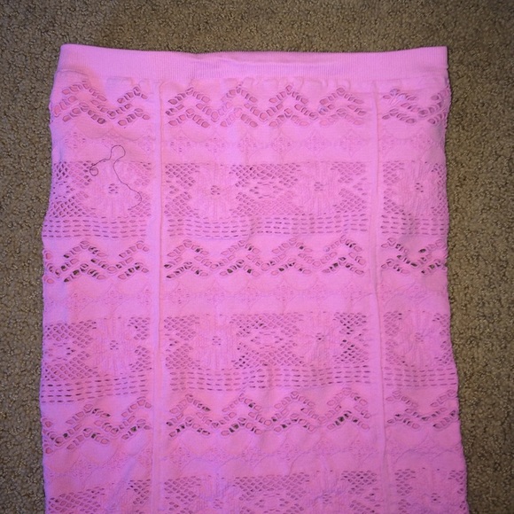 Free people light pink tube top