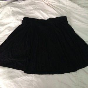 black circle skirt