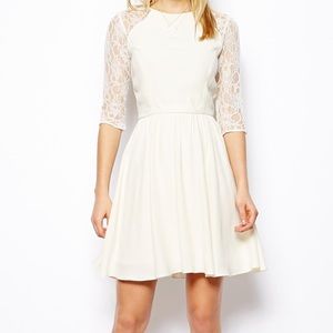 Blush Nude Lace Dress