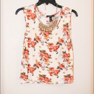 Flowered tanktop (slightly cropped)