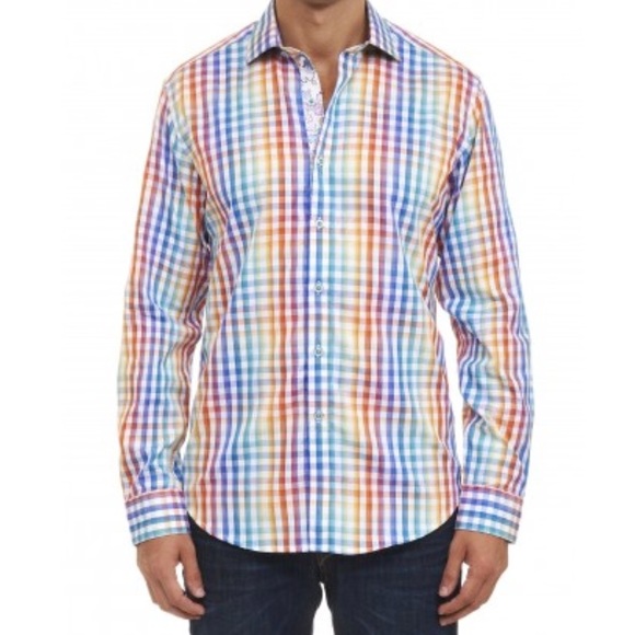 Rainbow Button up