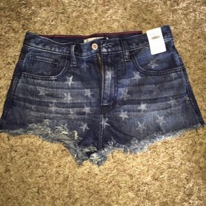 Hollister high rise shorts