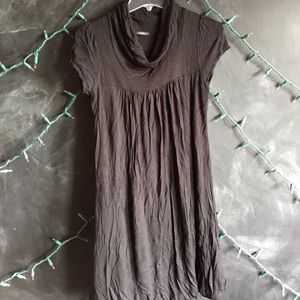 Black turtleneck dress