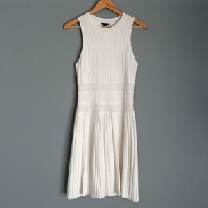 Theory White Knit Dress