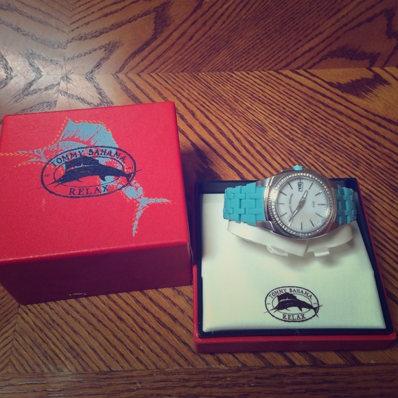 Blue Tommy Bahama Relax Watch