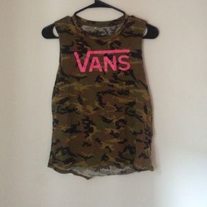 Vans warped tour muscle t