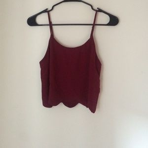 LA hearts crop top