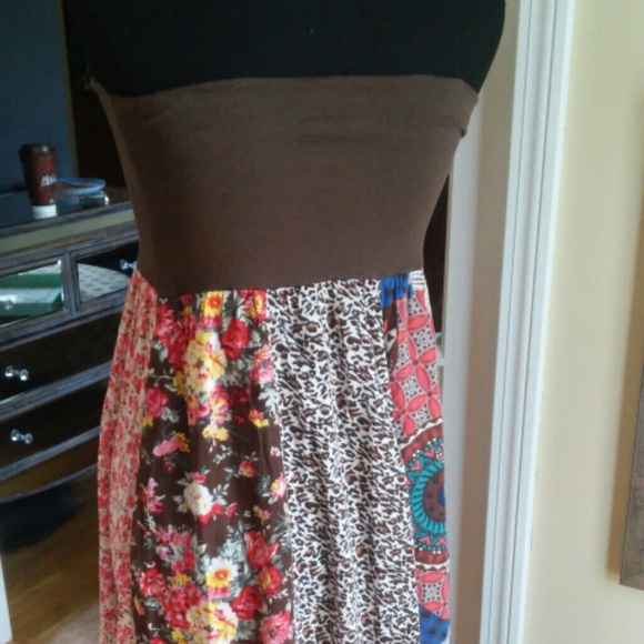 Multi print dress - Picture 2 of 4