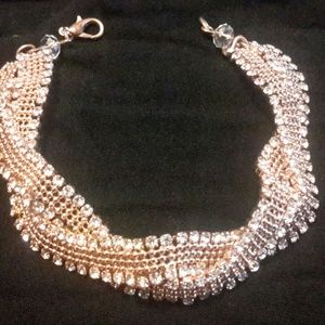 SALE! Gold and sparkling bracelet