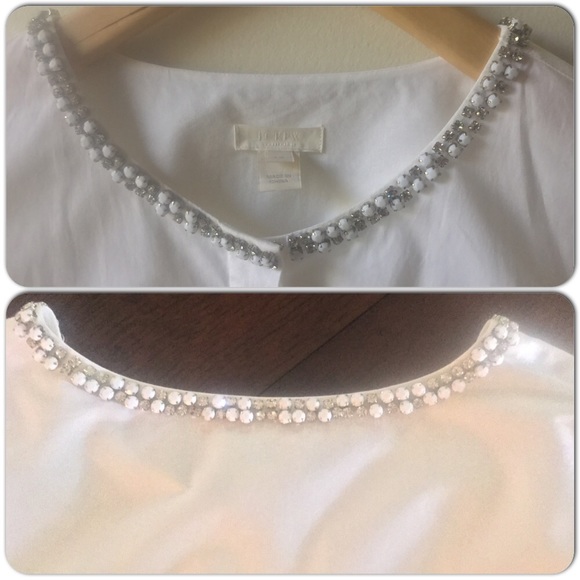 J. Crew Collection Jeweled Top - Picture 4 of 4