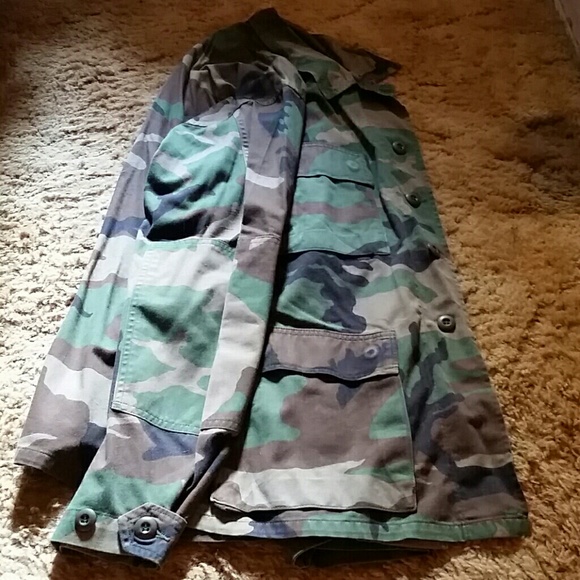 camouflage army jacket