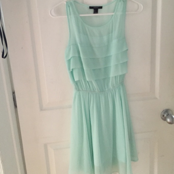 f21 mint dress