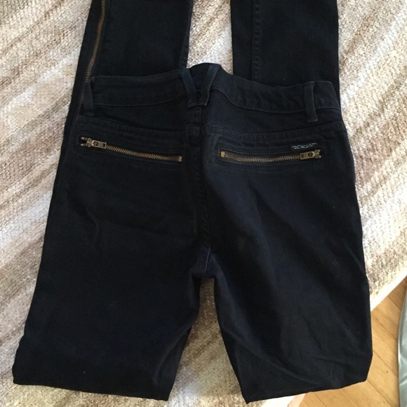 ‼️SOLD‼️WILLIAM RAST black denim skinnies - Picture 2 of 4