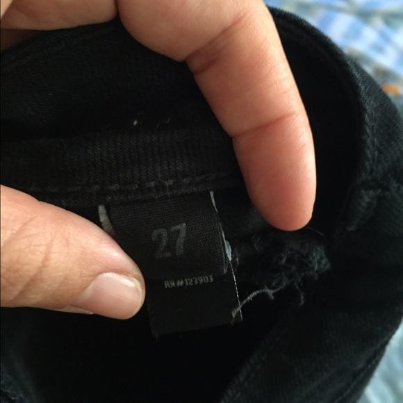 ‼️SOLD‼️WILLIAM RAST black denim skinnies - Picture 4 of 4