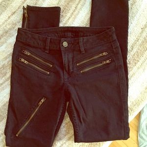 ‼️SOLD‼️WILLIAM RAST black denim skinnies
