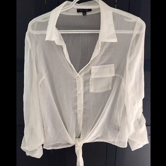 Sheer blouse