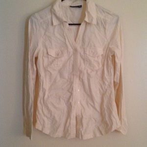 Off white button down