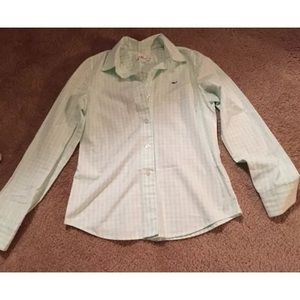 Vineyard vines gingham shirt
