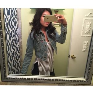 Levi's Cropped Denim Jacket