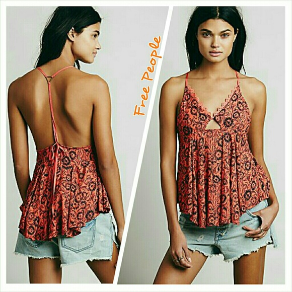 NWT FREE PEOPLE KEYHOLE TANK