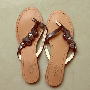 Coach sandals