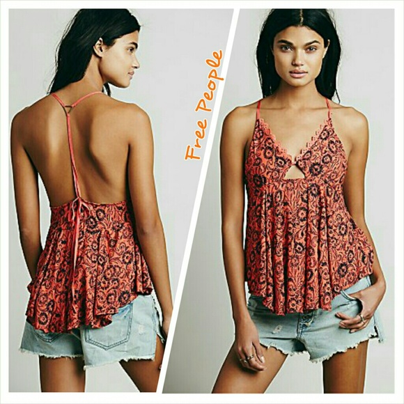 NWT Free People Keyhole Tank - Picture 1 of 4