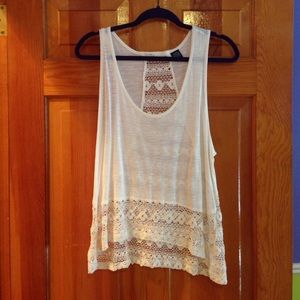 Vintage Havana Beige lace top