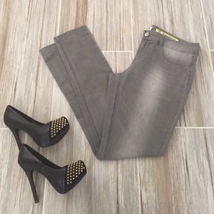 Gray Skinny Jeans