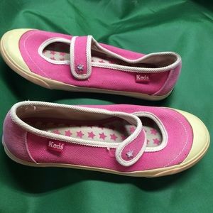 Pink keds 3.5 3 1/2 slip on shoes women 5