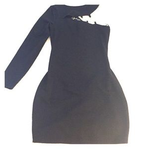 ASOS black mini dress