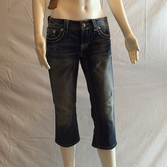 Miss Me denim Capri