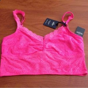 💗Gilly Hicks Pink Bralette CUTE💋💋