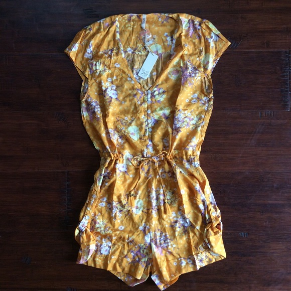 *bundled* Spell Sundancer Playsuit in Sunflower - Picture 2 of 4