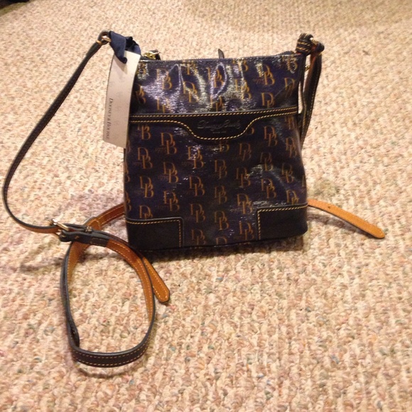Dooney & Bourke Handbags - Dooney & Bourke dark purple satchel