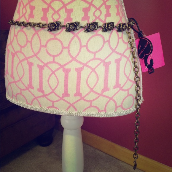 Beautiful Betsey Johnson Brass Belt