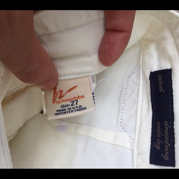 ‼️Sold‼️Ivory COH drawstrings wide leg trousers - Picture 4 of 4