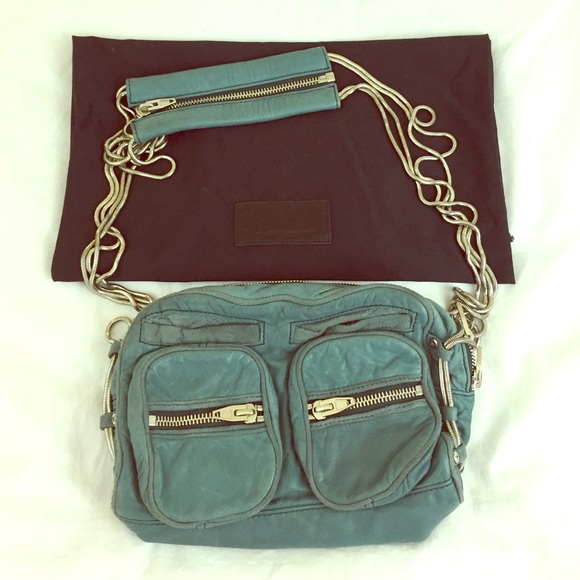 Alexander Wang Brenda Chain Leather Shoulder Bag