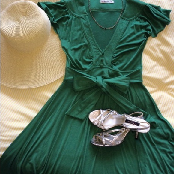 Green Forever 21 dress
