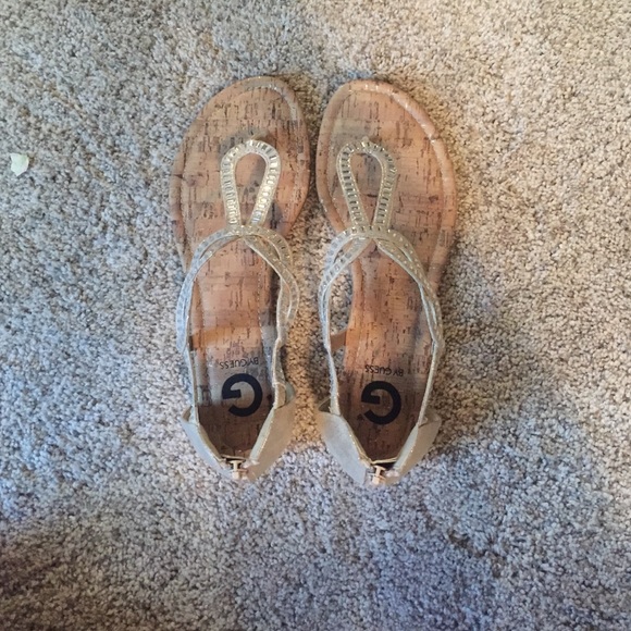 Gold Sandals