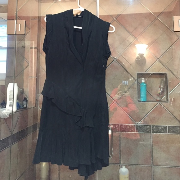 Black Nanette Lepore Ruffle Dress