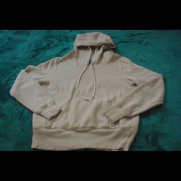 Cream colored hoodie