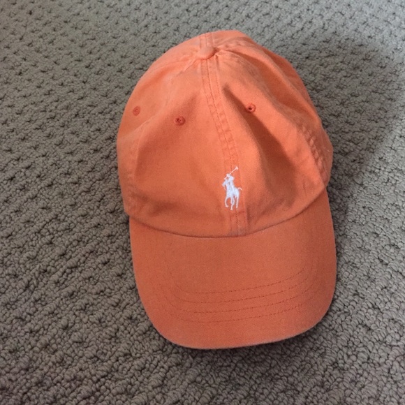 Orange polo hat