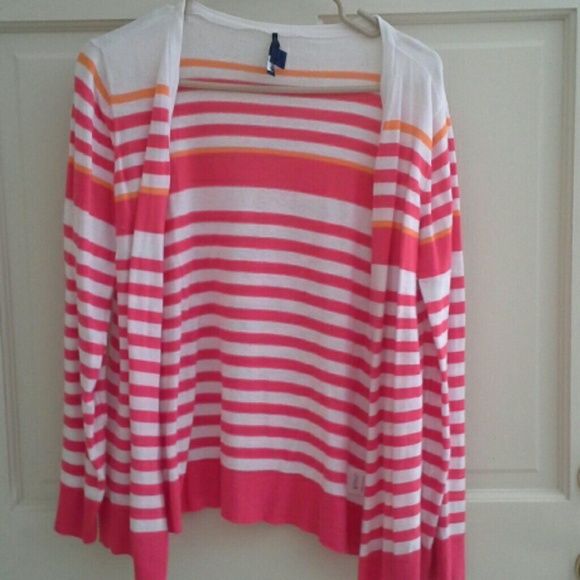 Striped cardigan