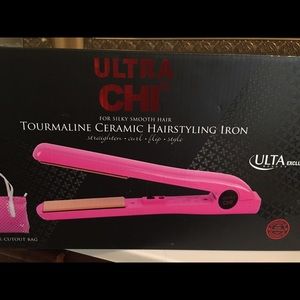 Ultra Chi Pop Pink 1" tourmaline flat iron