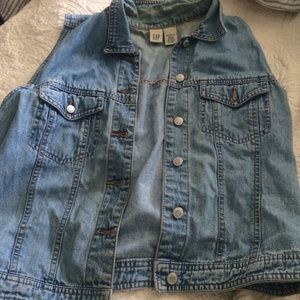 Vintage denim vest