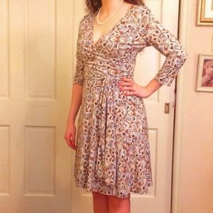 Petite BCBGmaxazria wrap dress