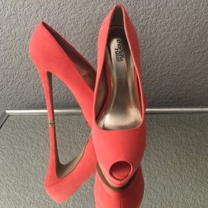 Coral heels