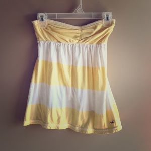 Yellow crop top- get ready for summer!! 💪🏼